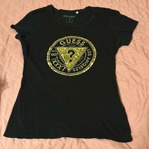 Selling this Sequin GUESS Top!